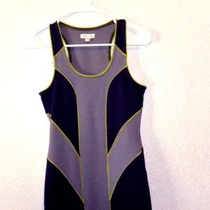 UO Silence + Noise Color-block Body-con Dress